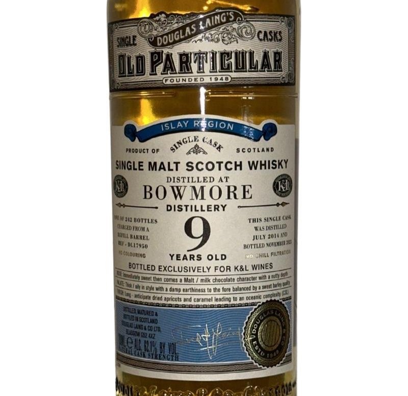 Bowmore 9 Year (2014), Douglas Laing Cask DL17950 for&nbsp;K&L