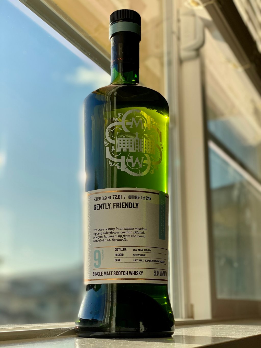 Miltonduff 9 Year SMWS 72.81 “Gently,&nbsp;Friendly”