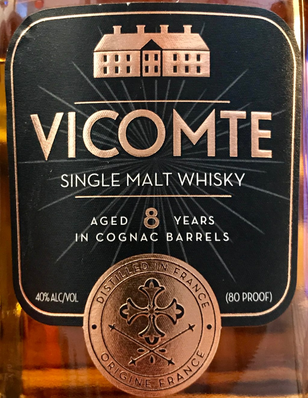 Vicomte 8 Year Single Malt&nbsp;Whisky