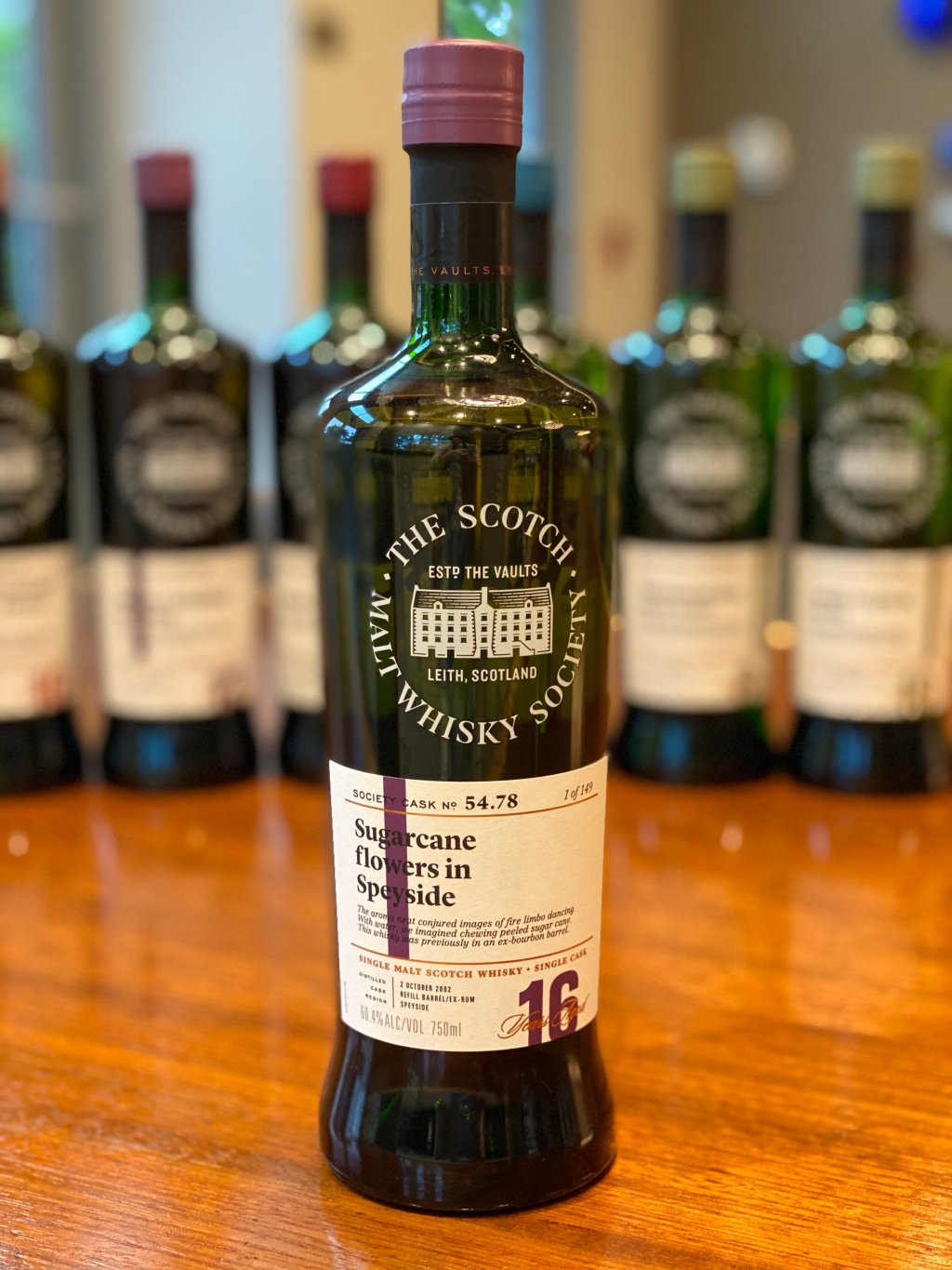 Aberlour 16 Year; SMWS 54.78 “Sugarcane flowers in&nbsp;Speyside”