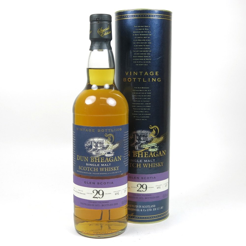 Glen Scotia 29 Year (1975), Dun Bheagan Cask&nbsp;691