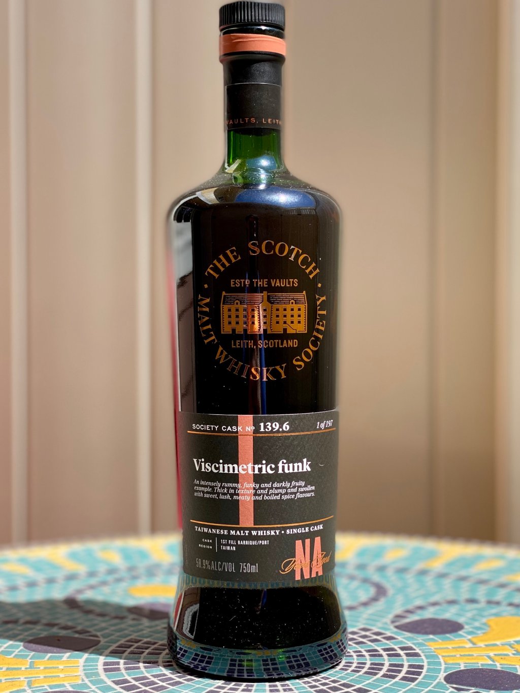 Kavalan SMWS 139.6 “Viscimetric&nbsp;funk”