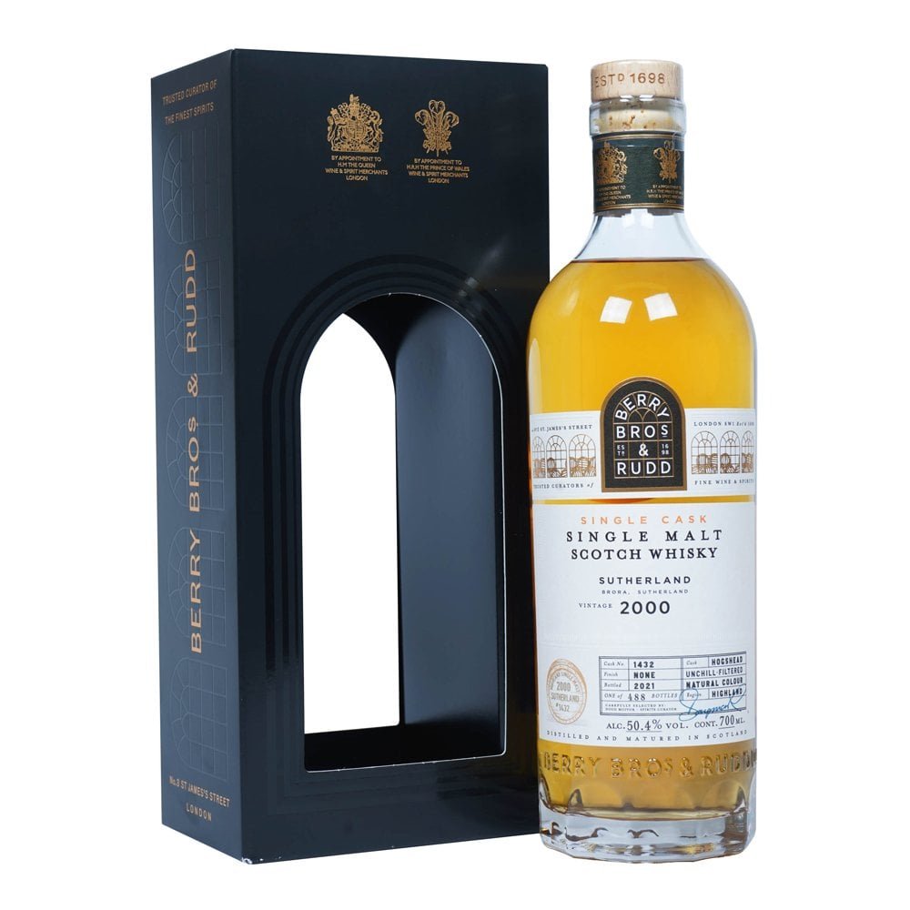 Clynelish 21 Year (2000), Berry Bros & Rudd “Sutherland” Cask&nbsp;1432