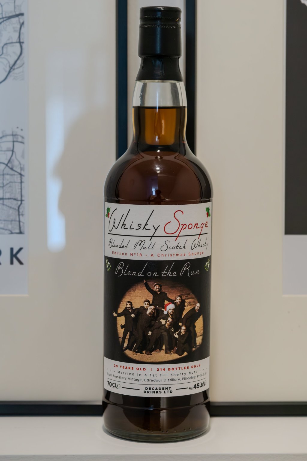 Blend on the Run 29 Year Blended Malt, Whisky Sponge No.&nbsp;18