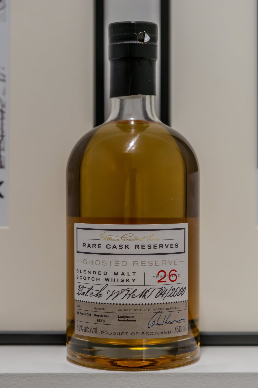 William Grant & Sons 26 Year Ghosted Reserve Ladyburn-Inverleven