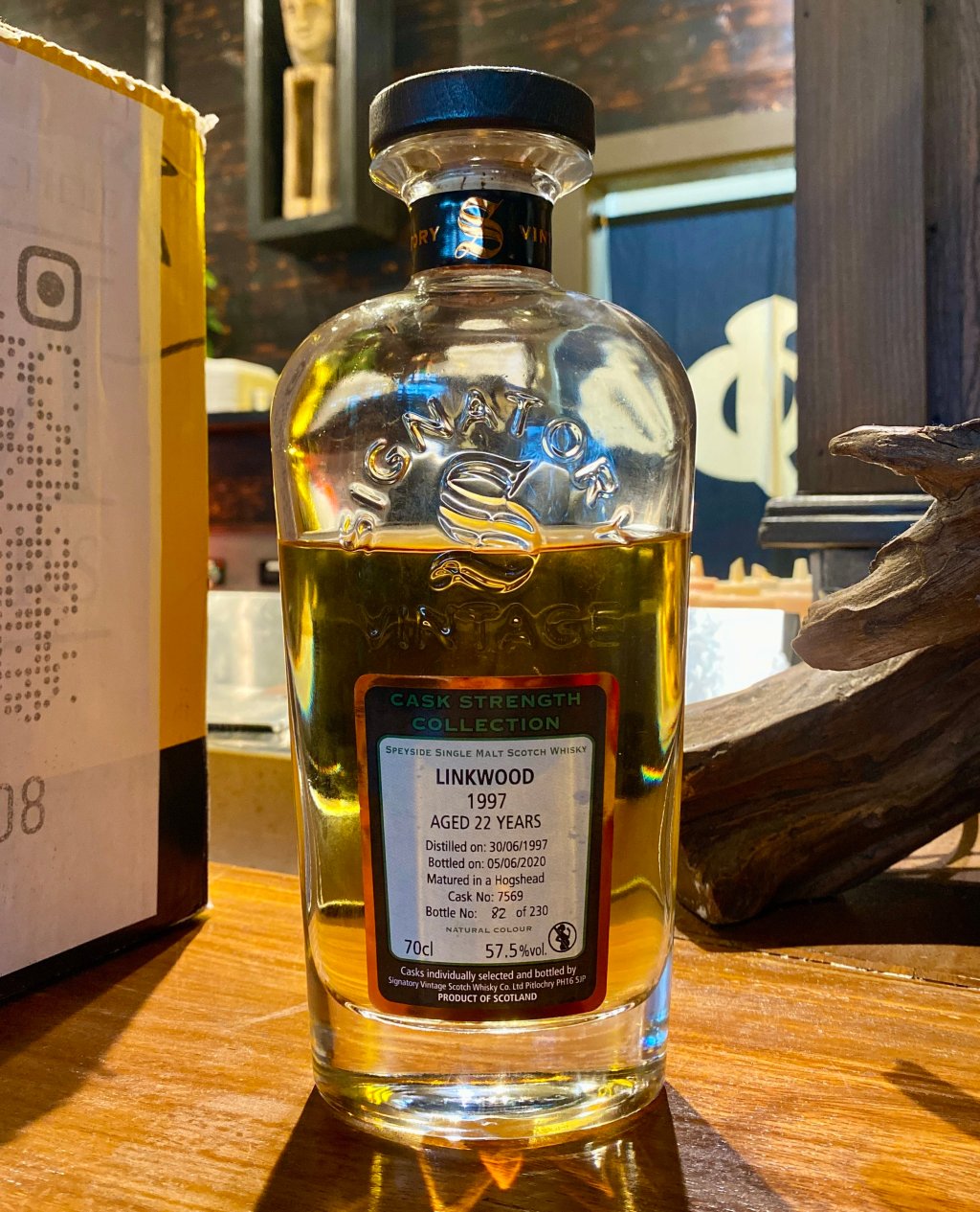 Linkwood 22 Year (1997), Signatory Vintage Cask&nbsp;7569