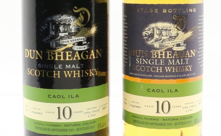 Caol Ila 10 Year (1992), Dun Bheagan Casks&nbsp;7236-38