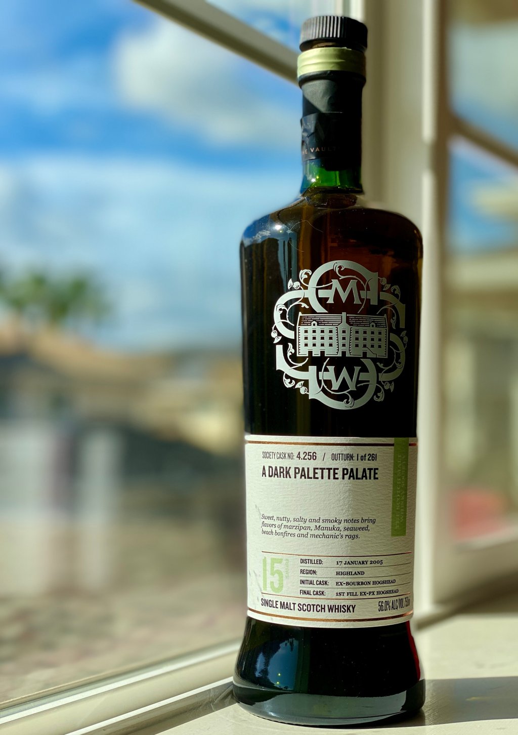 Highland Park 15 Year SMWS 4.256 “A dark palette&nbsp;palate”