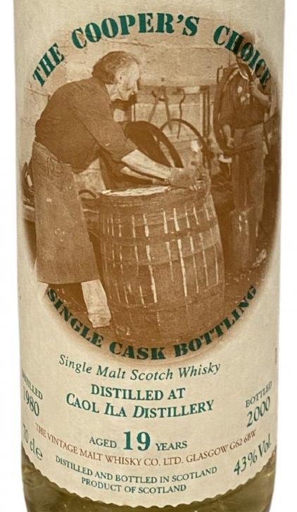 Caol Ila 19 Year (1980), Cooper’s&nbsp;Choice