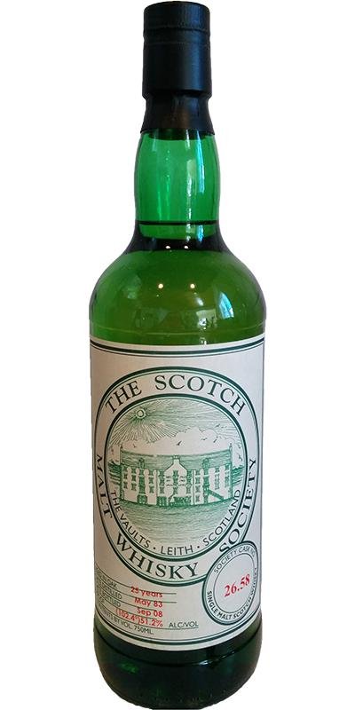 Clynelish 25 Year (1983), SMWS 26.58 “Pink Peppercorns and Liquorice&nbsp;Allsorts”