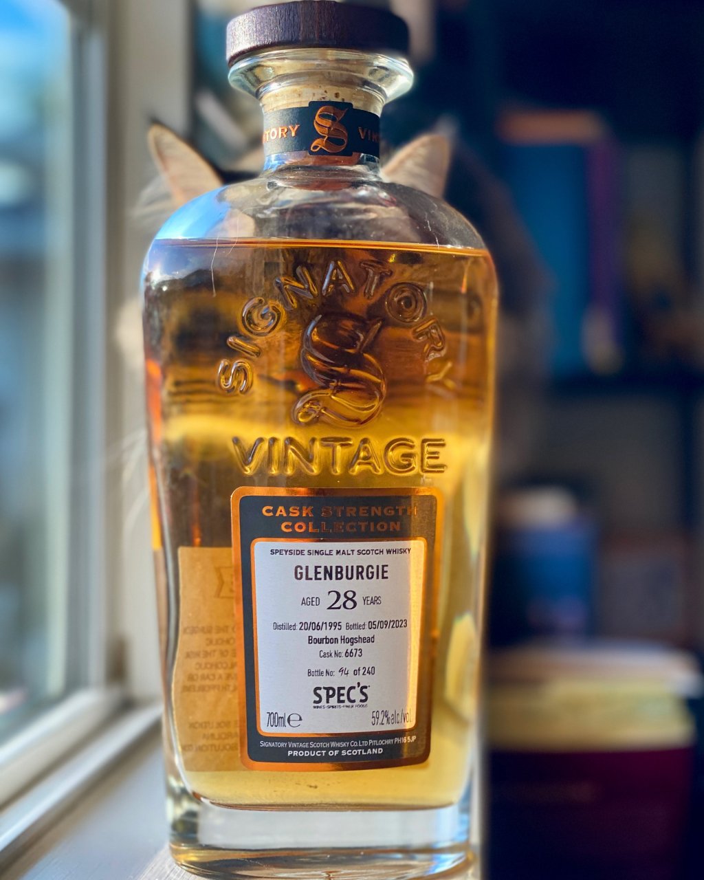 Glenburgie 28 Year (1995), Signatory Vintage Cask 6673 for&nbsp;Spec’s