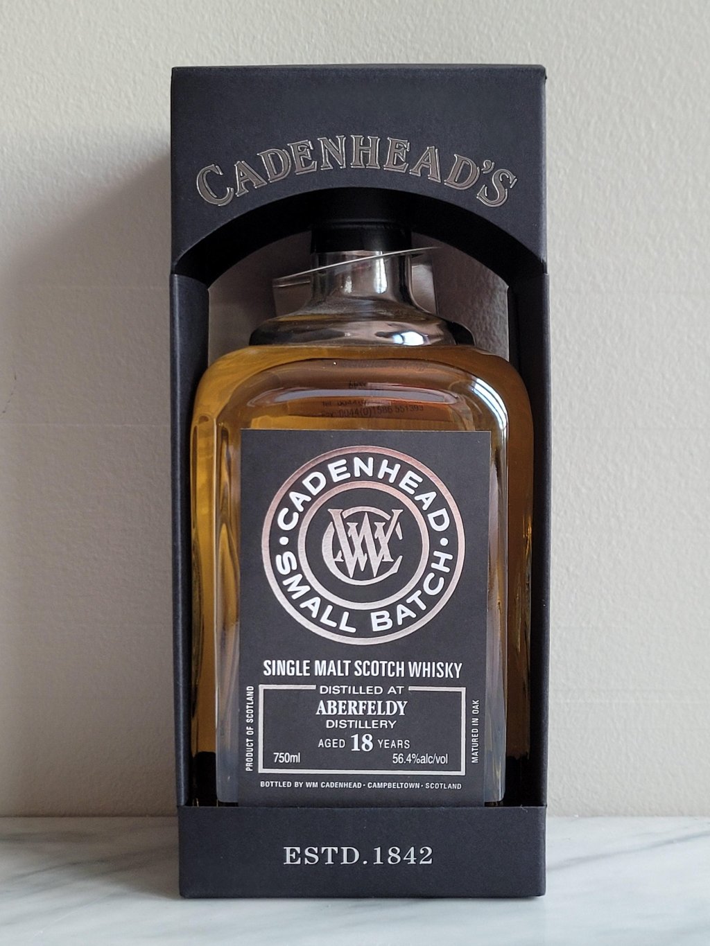 Aberfeldy 18 Year (1997),&nbsp;Cadenhead’s
