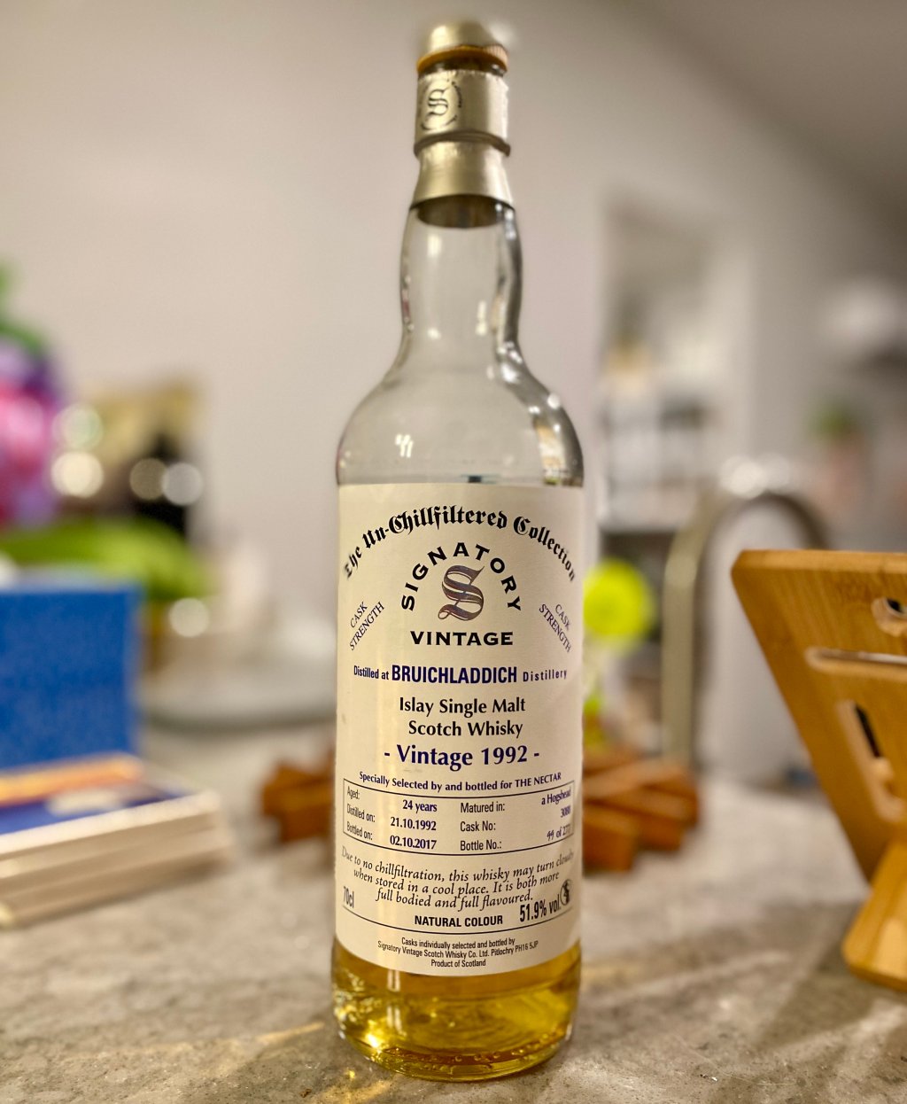 Bruichladdich 24 Year (1992), Signatory Vintage Cask 3088 for The&nbsp;Nectar