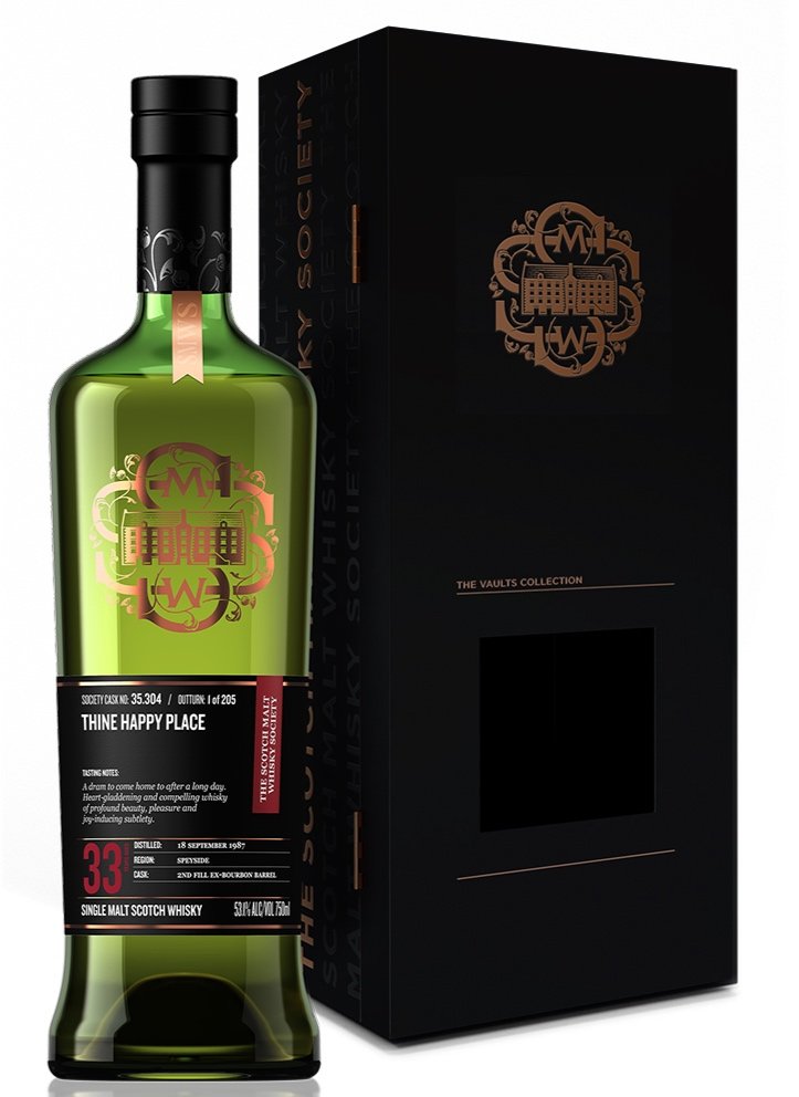 Glen Moray 33 Year (1987), SMWS 35.304 “Thine happy&nbsp;place”