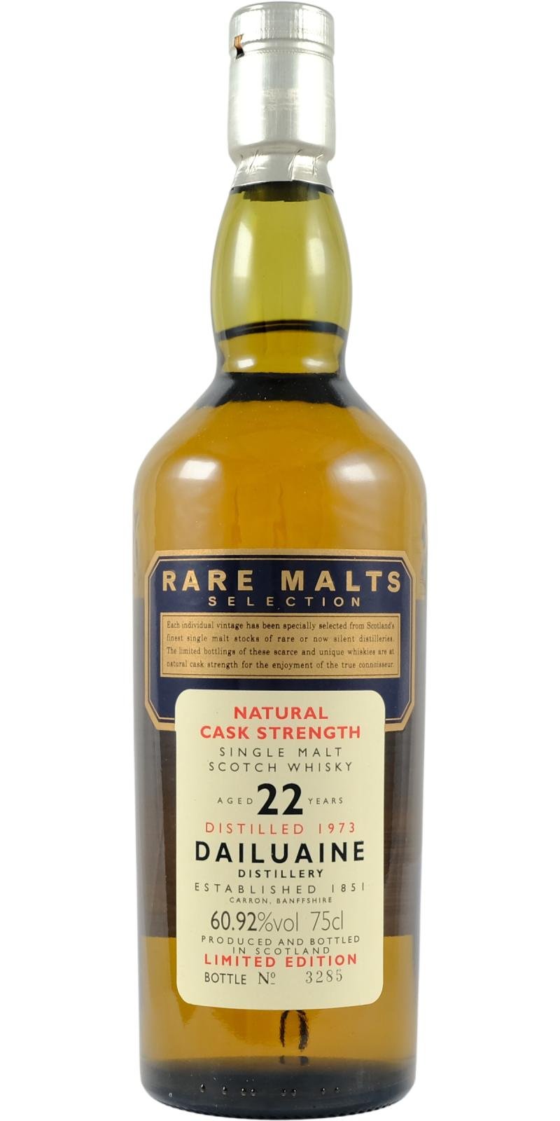 Dailuaine 22 Year (1973), Rare Malts&nbsp;Selection