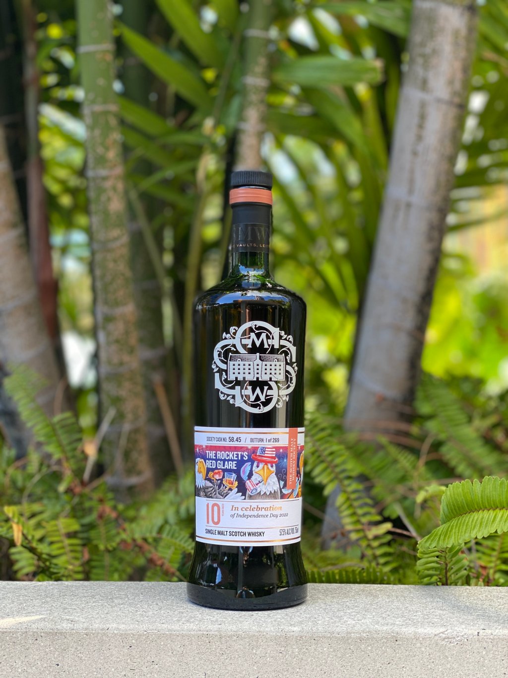 Strathisla 10 Year (2010), SMWS 58.45 “The rocket’s red&nbsp;glare”