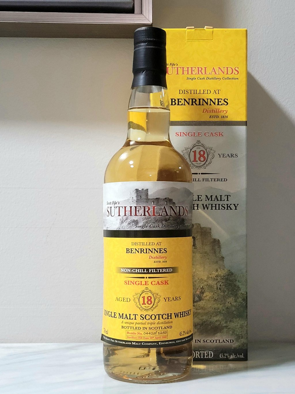 Benrinnes 18 Year (2000), Scott Fife Sutherland Malt&nbsp;Co.