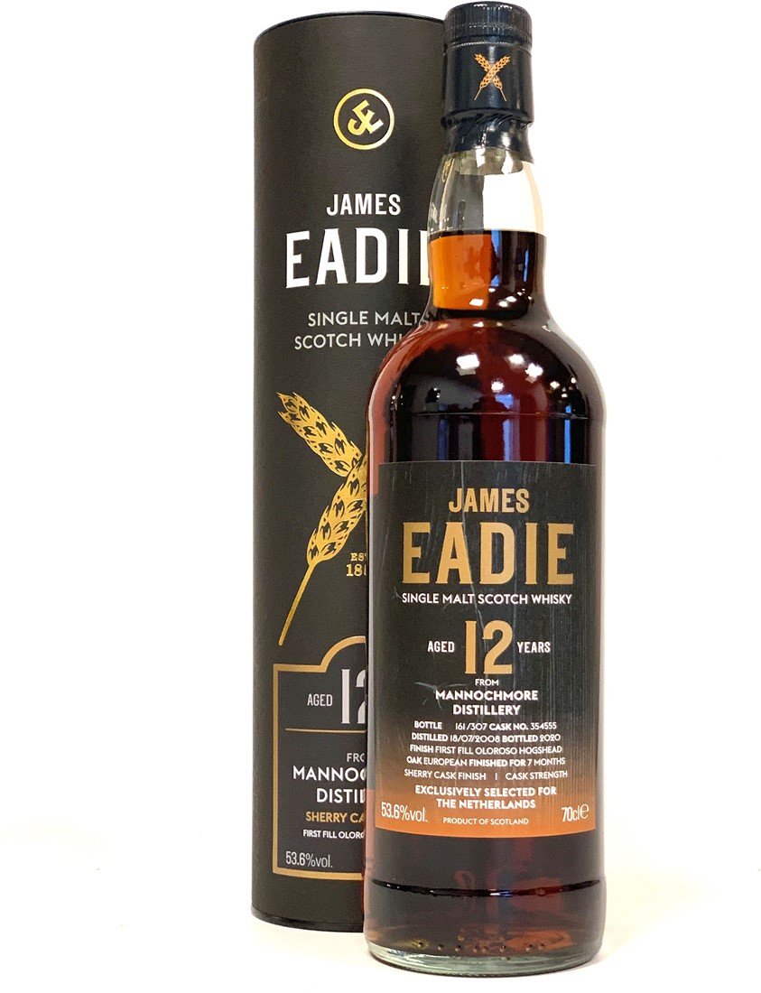 Mannochmore 12 Year (2008), James Eadie Cask&nbsp;354555