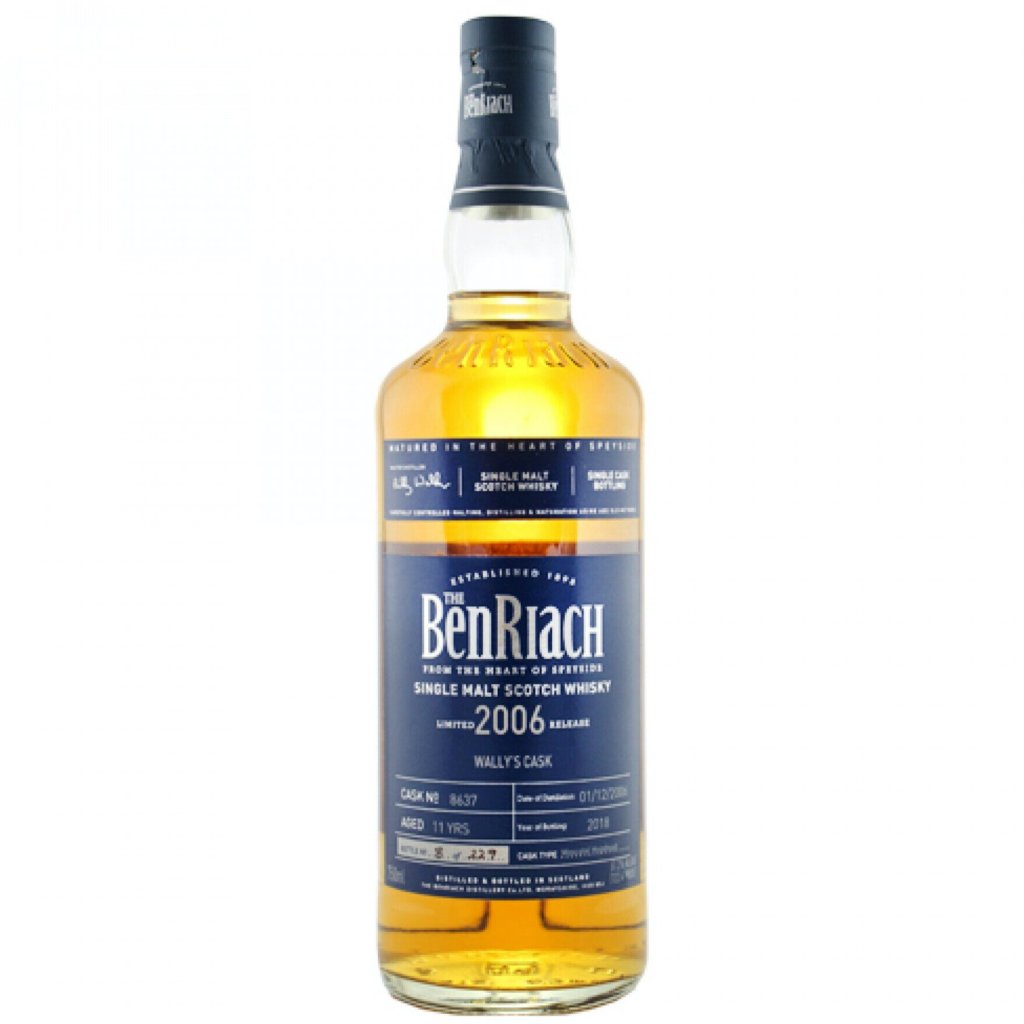 Benriach 11 Year; Wally’s Cask Selection (Cask&nbsp;8637)