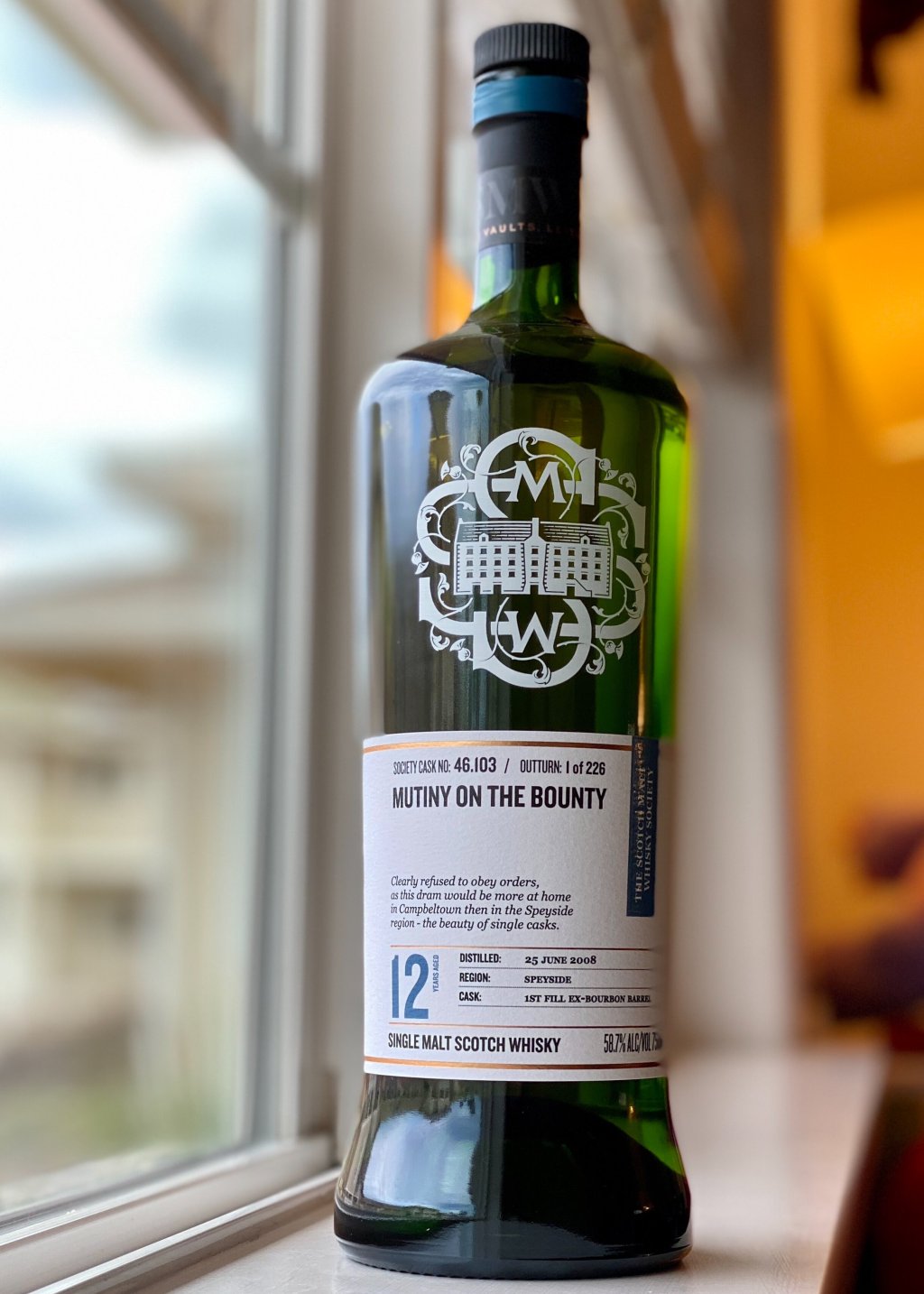 Glenlossie 12 Year SMWS 46.103 “Mutiny on the&nbsp;Bounty”
