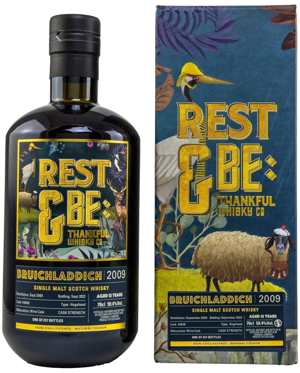 Bruichladdich 12 Year (2009), R&BT Cask&nbsp;3046