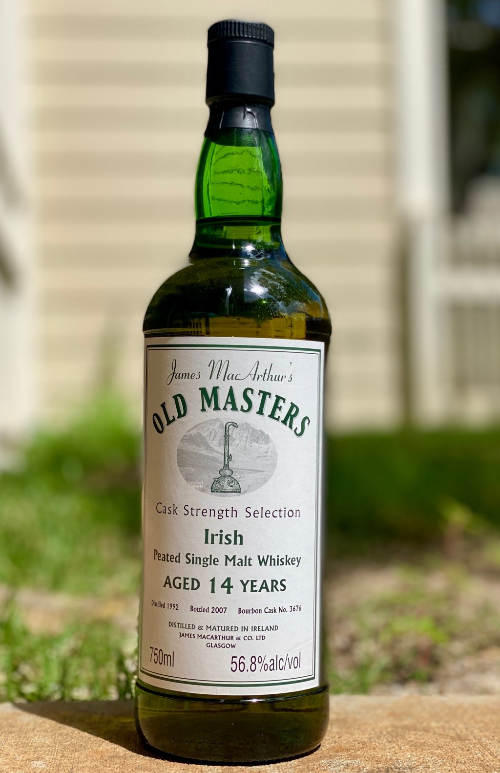 Irish Peated Single Malt 14 Year (1992), James MacArthur’s Old&nbsp;Masters