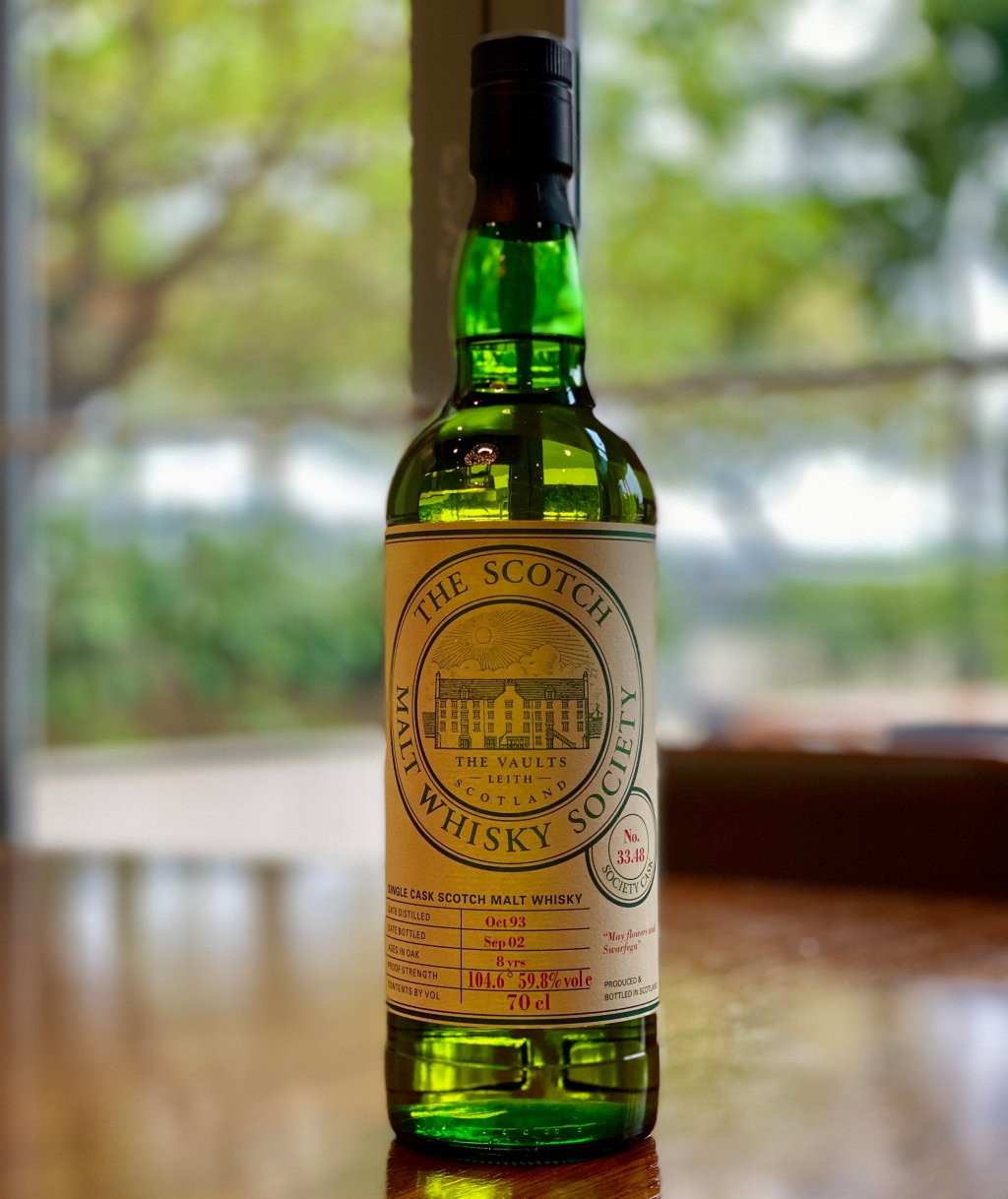 Ardbeg 8 Year SMWS 33.48 “May flowers and&nbsp;Swarfega”