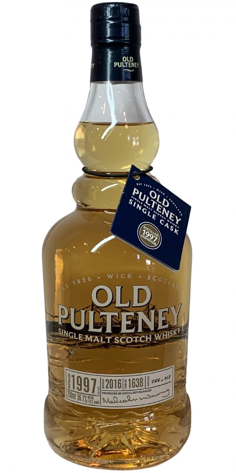 Old Pulteney 19 Year (1997) Cask&nbsp;1638