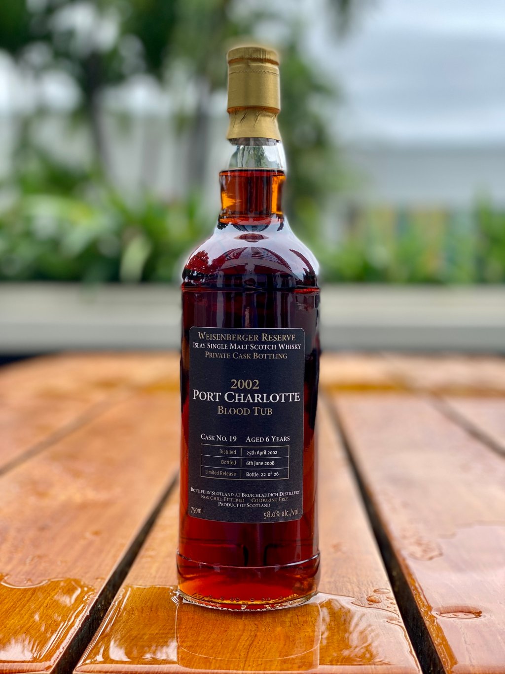 Port Charlotte 6 Year, Private Cask Blood Tub&nbsp;#19