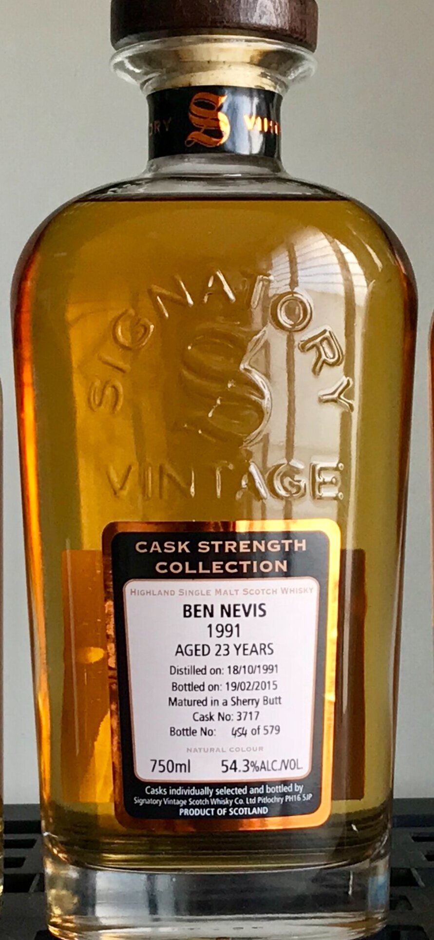 Ben Nevis 23 Year (1991), Signatory&nbsp;Vintage
