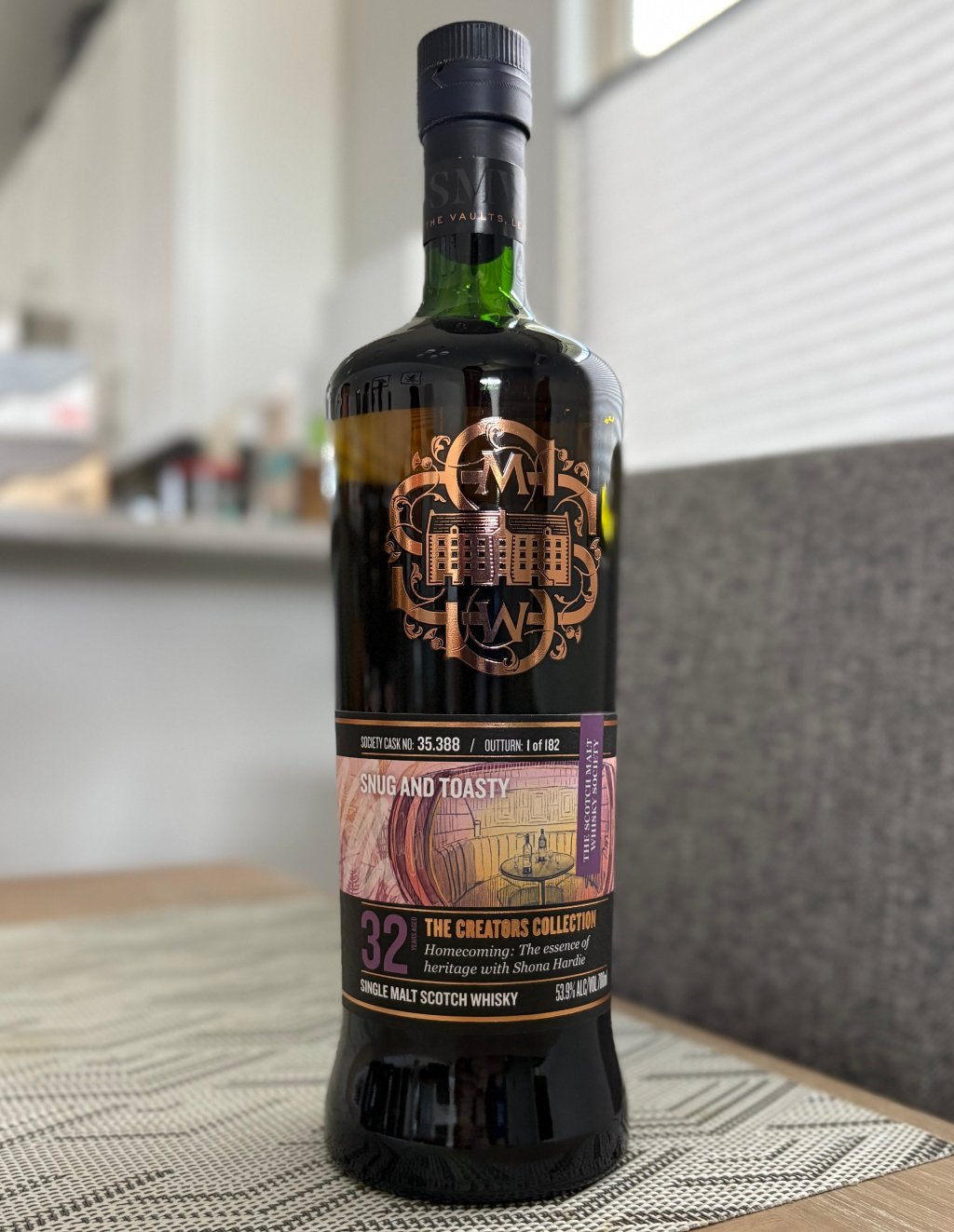 Glen Moray 32 Year (1991), SMWS 35.388 “Snug and&nbsp;tasty”