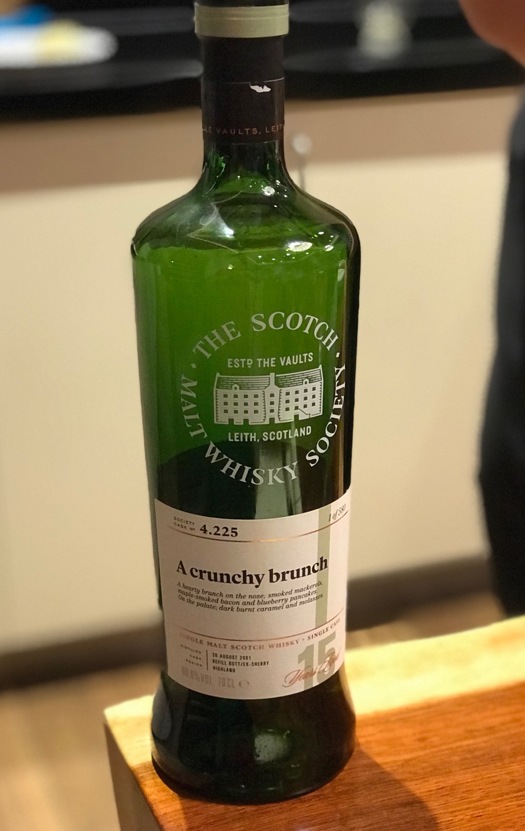 Highland Park 15 Year SMWS 4.225 “A crunchy&nbsp;brunch”