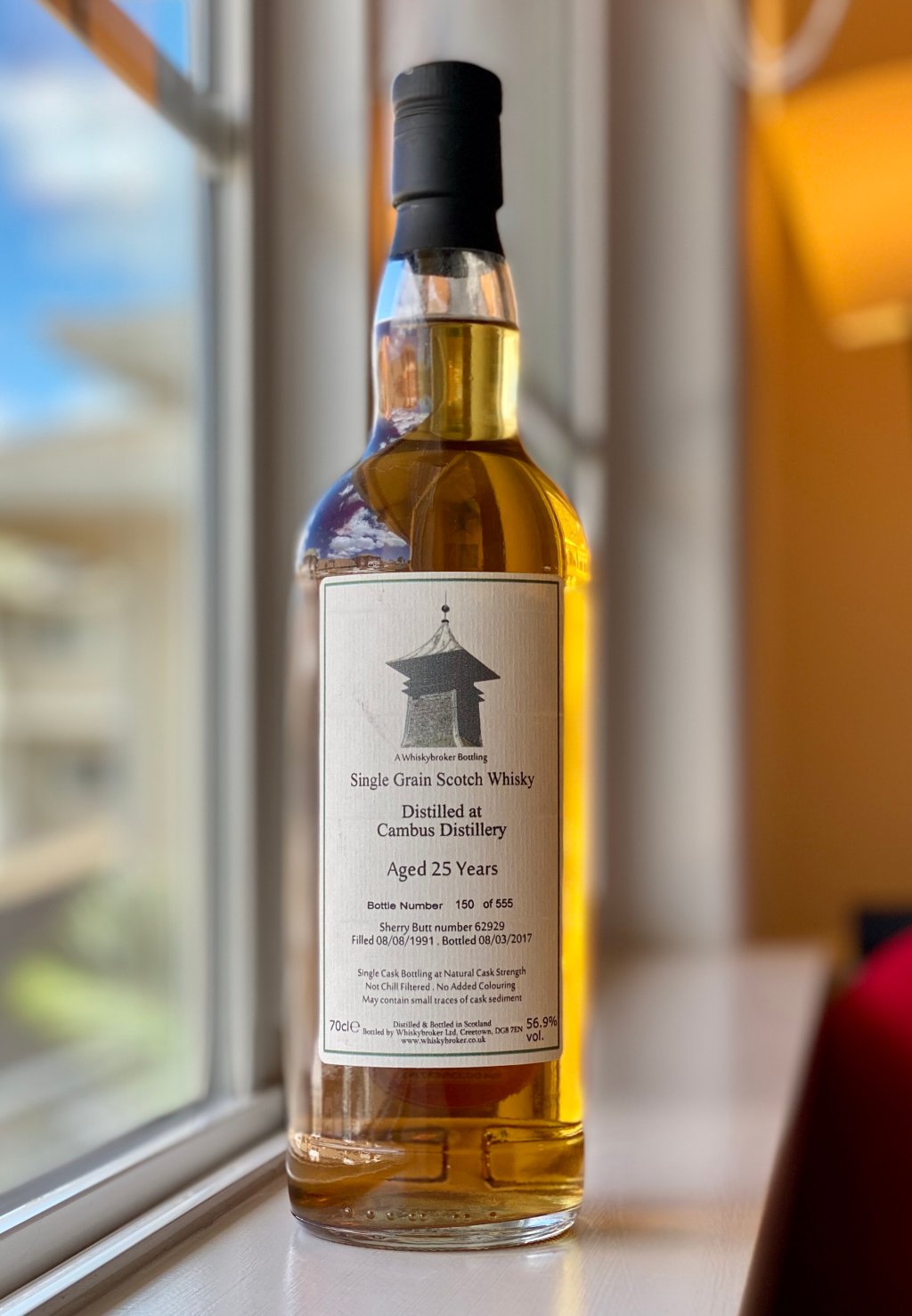 Cambus 25 Year;&nbsp;Whiskybroker