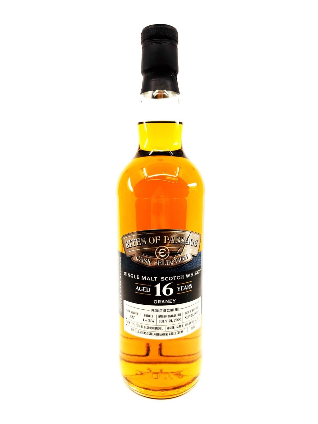 Highland Park 16 Year (2006), Rites of Passage “Orkney” Cask&nbsp;37