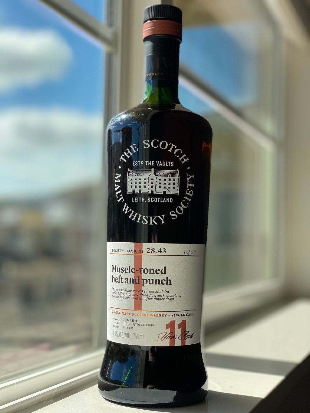 Tullibardine 11 Year SMWS 28.43 “Muscle-toned heft and&nbsp;punch”