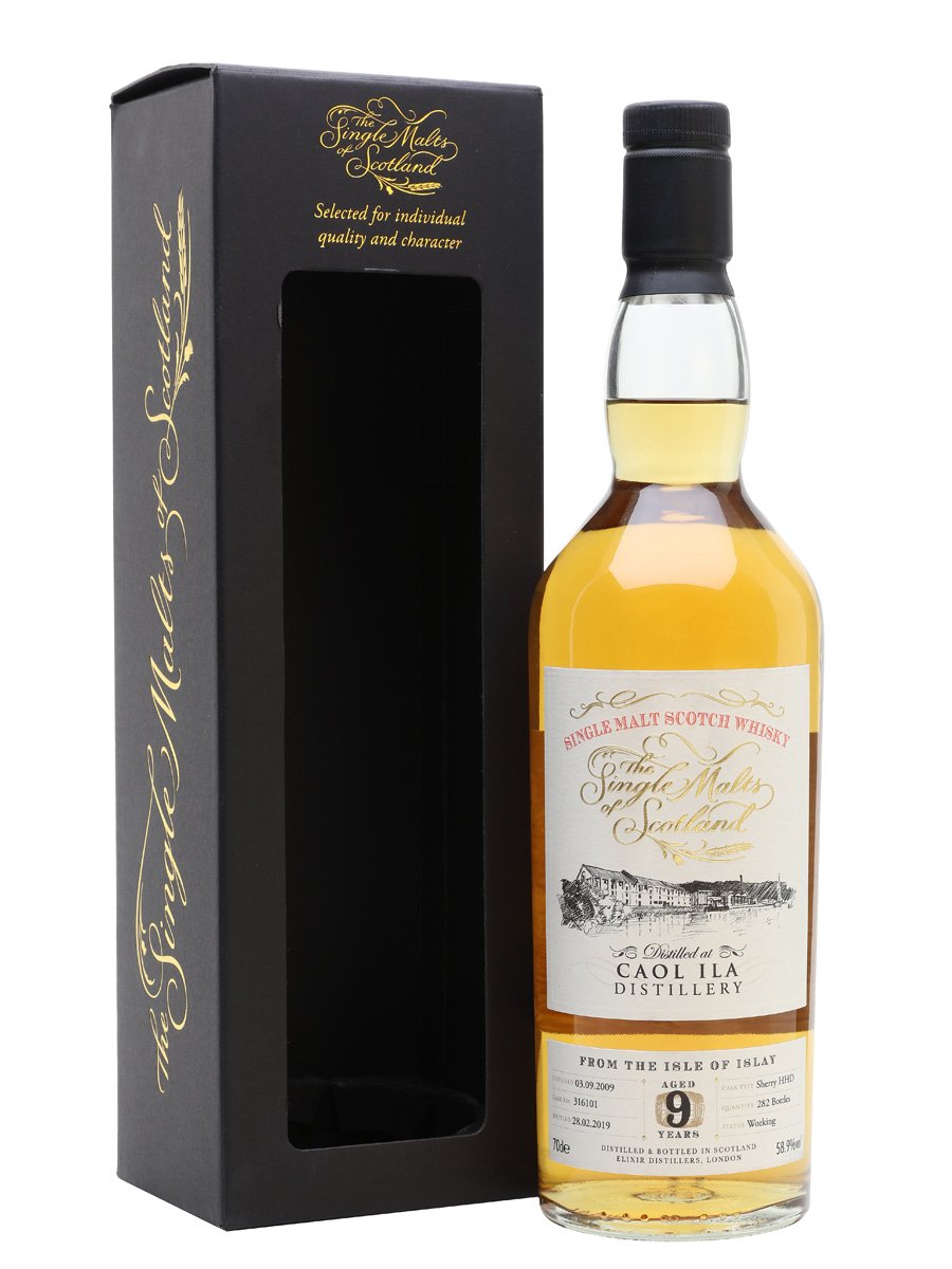 Caol Ila 9 Year; Elixir Distillers’s Single Malts of&nbsp;Scotland