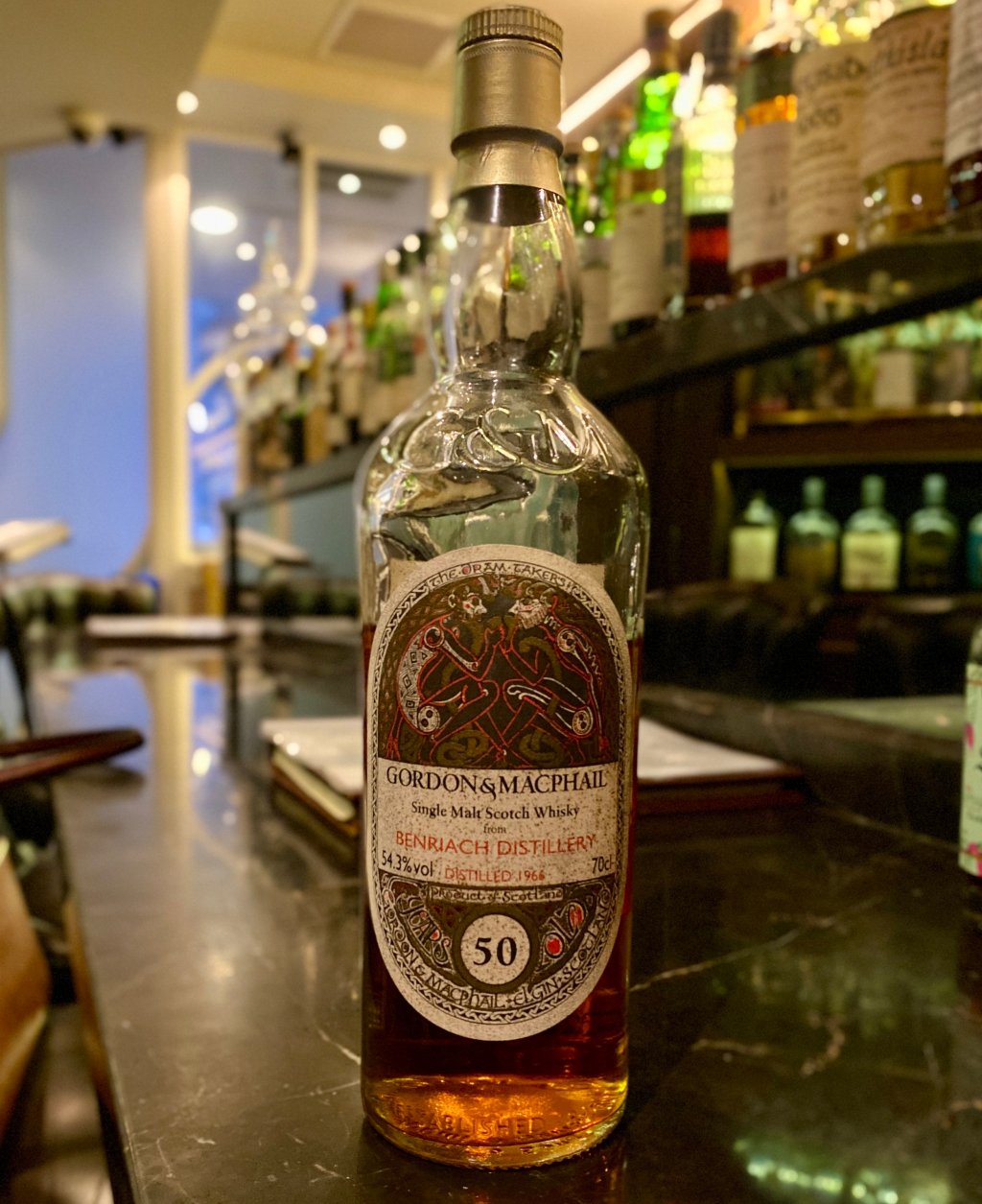 BenRiach 50 Year (1966), Gordon & MacPhail Cask 606 for LMDW 60th&nbsp;Anniversary