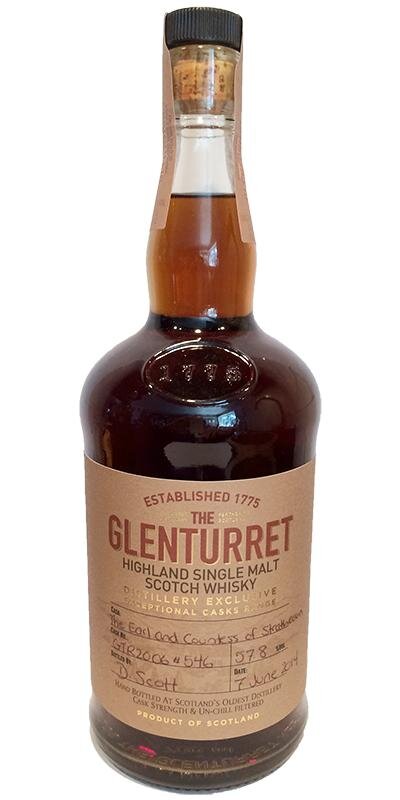 Glenturret 8 Year “Earl and Countess of Strathearn” Distillery Exclusive Exceptional&nbsp;Cask