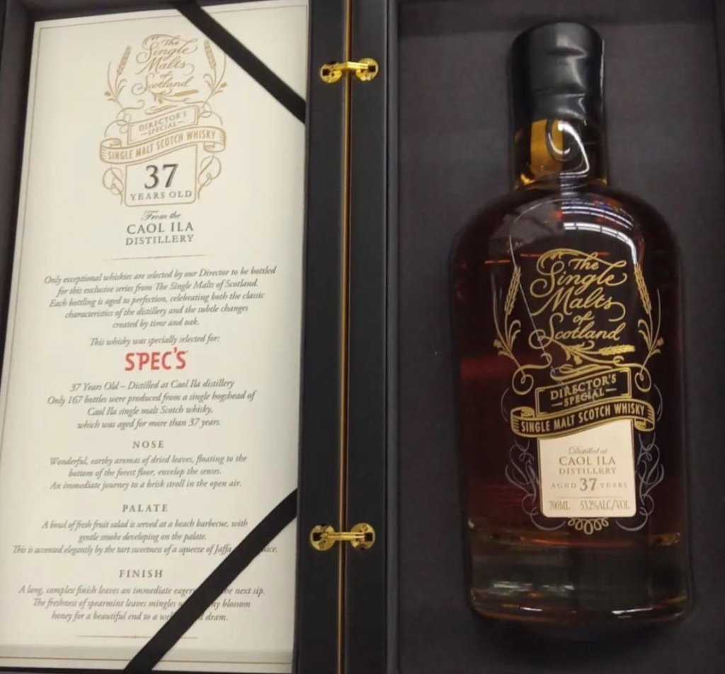 Caol Ila 37 Year (1984), Single Malts of Scotland Director’s Special