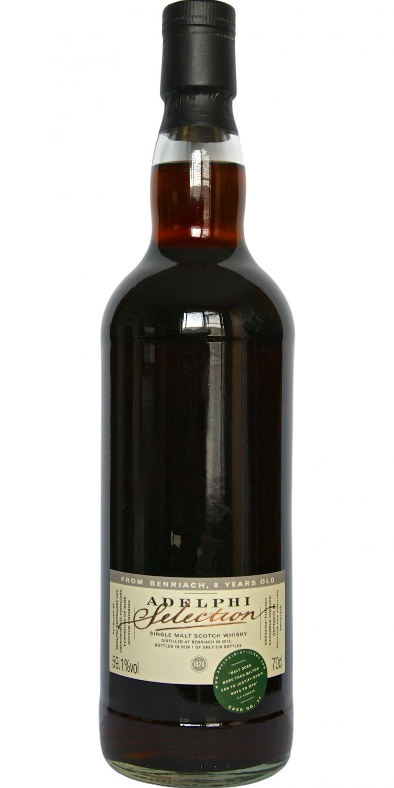 BenRiach 8 Year (2012),&nbsp;Adelphi