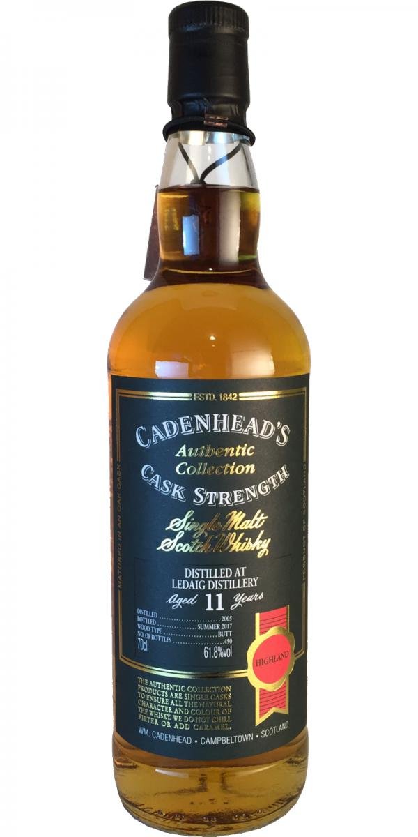Ledaig 11 Year (2005),&nbsp;Cadenhead