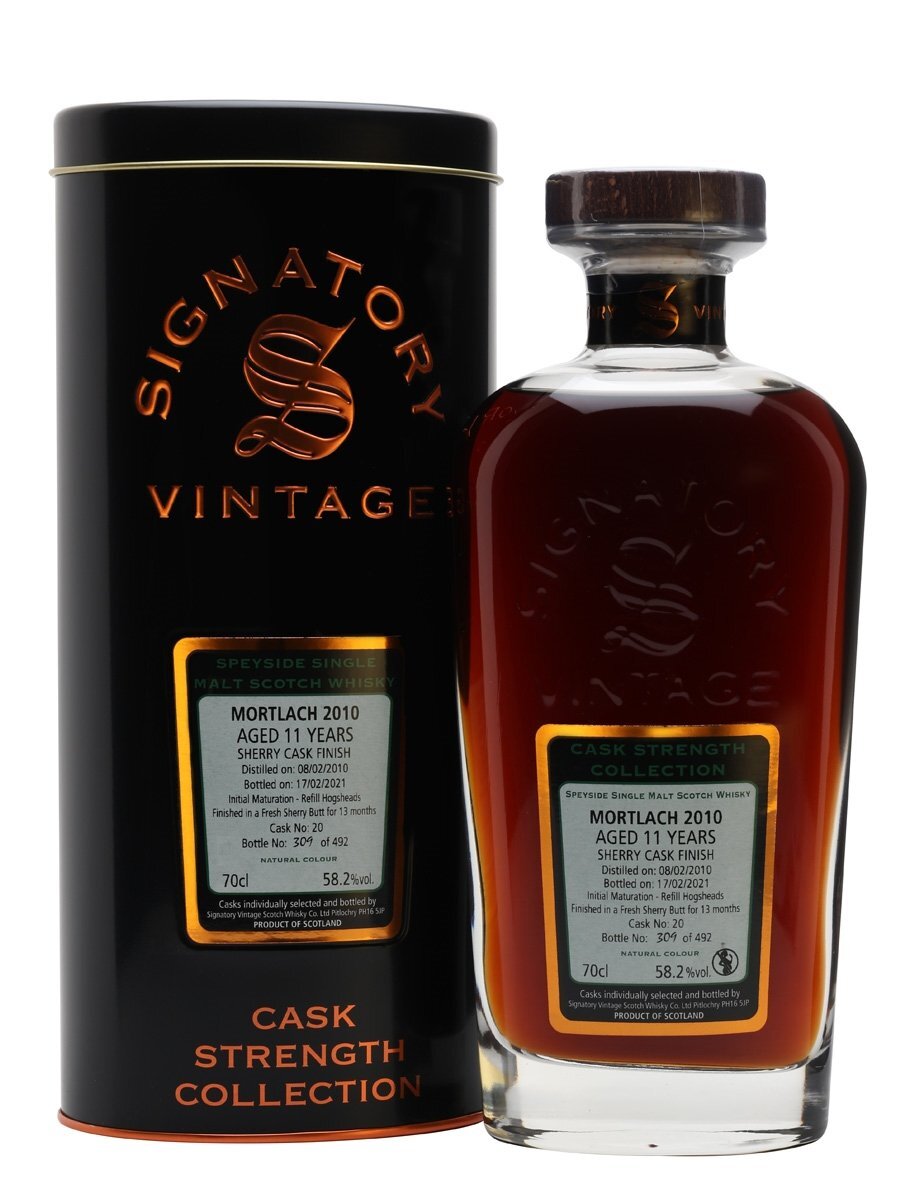 Mortlach 11 Year  (2010), Signatory&nbsp;Vintage