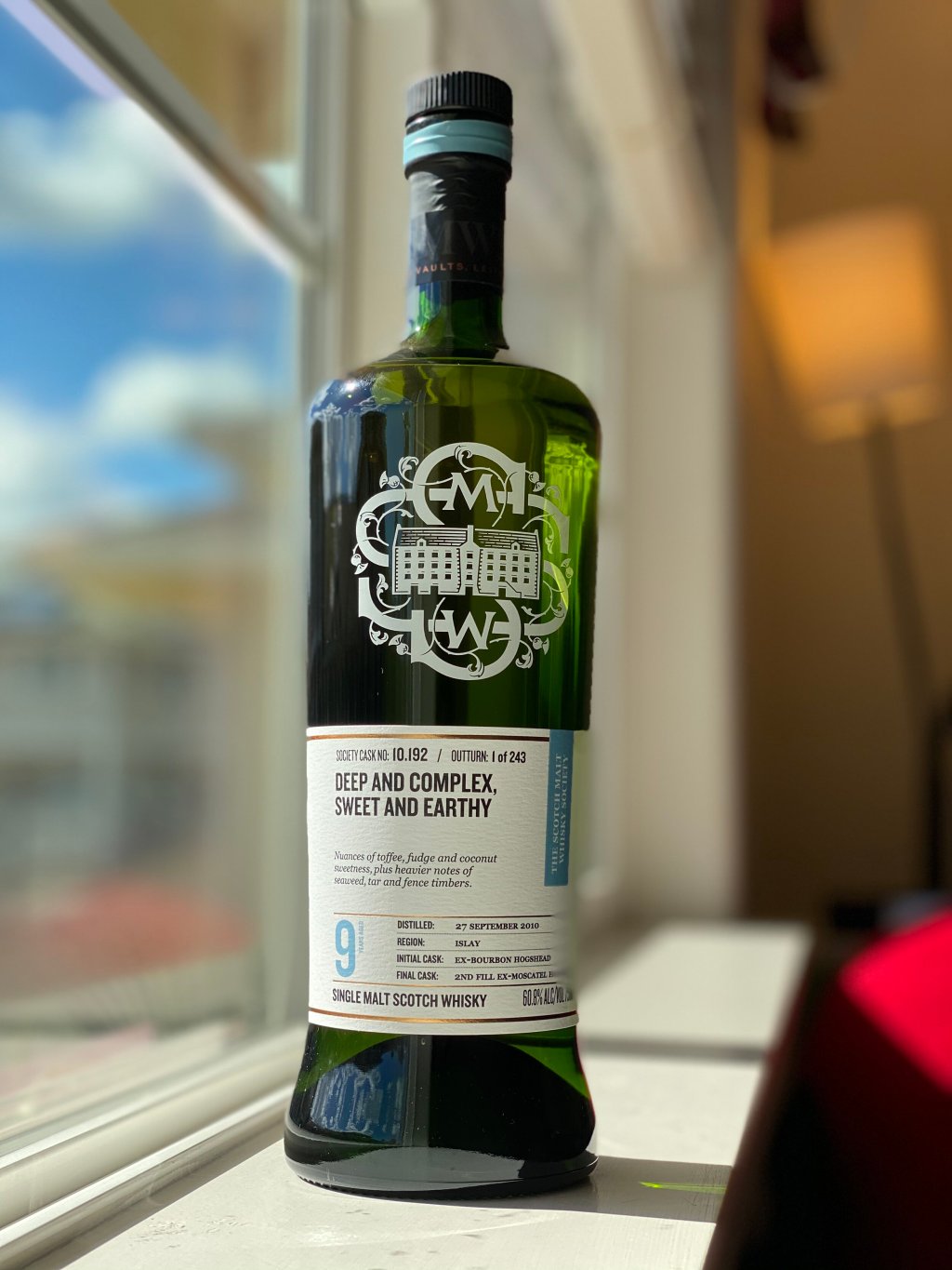 Bunnahabhain 9 Year SMWS 10.192 “Deep and complex, sweet and&nbsp;earthy”