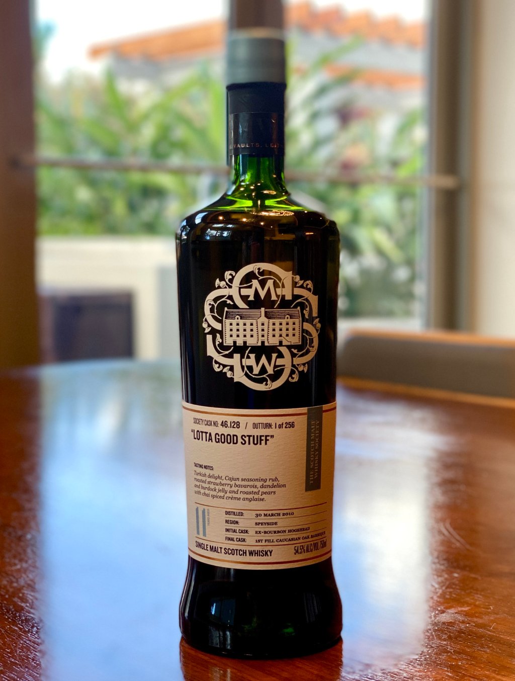 Glenlossie 11 Year (2010), SMWS 46.128 “Lotta good&nbsp;stuff”