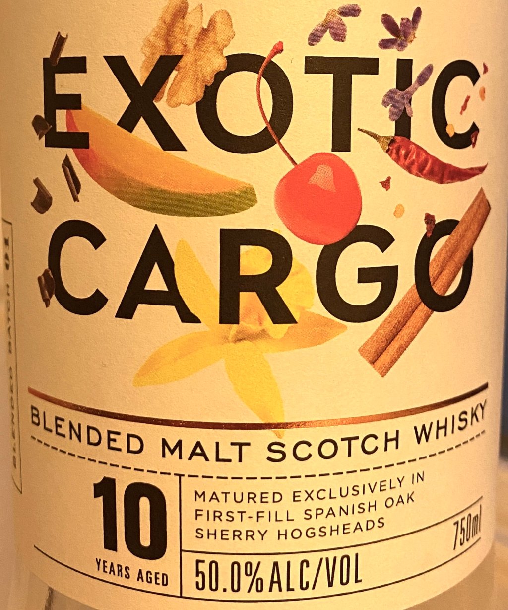 Exotic Cargo 10 Year (2006), SMWS Blended Malt Batch&nbsp;1