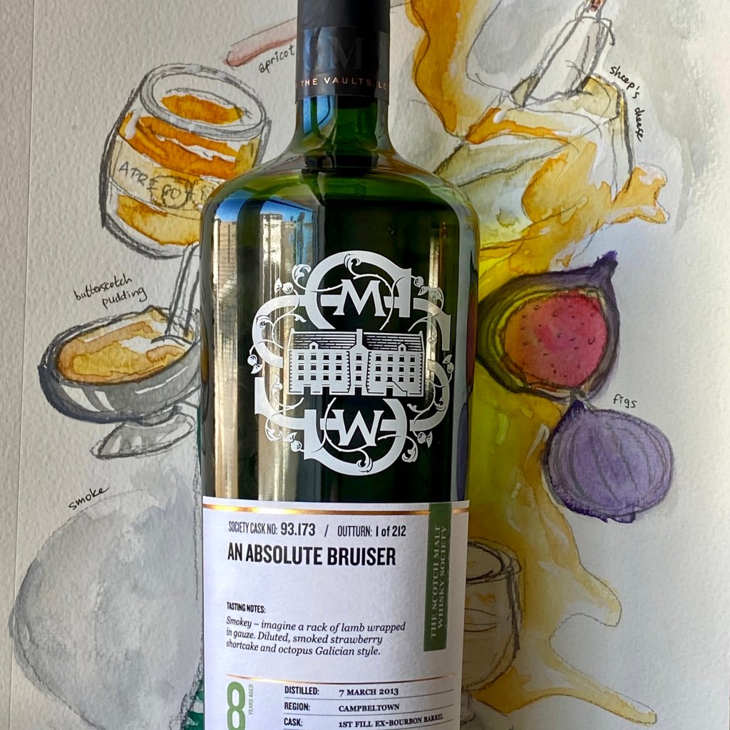 Glen Scotia 8 Year (2013), SMWS 93.173 “An absolute&nbsp;bruiser”