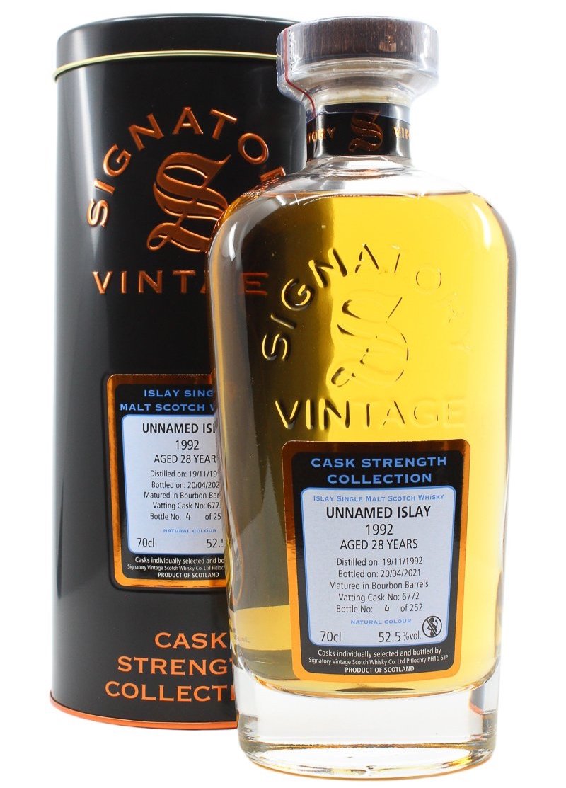 Laphroaig 28 Year (1992), Signatory Vintage Cask 6772 “Unnamed&nbsp;Islay”