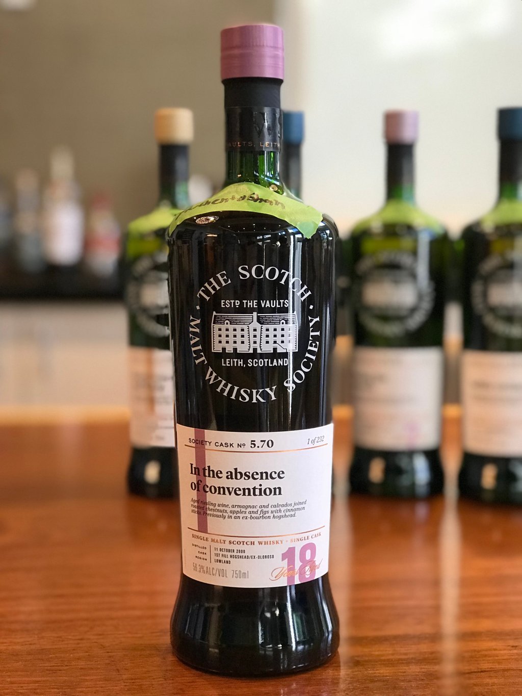 Auchentoshan 18 Year SMWS 5.70 “In the absence of&nbsp;convention”