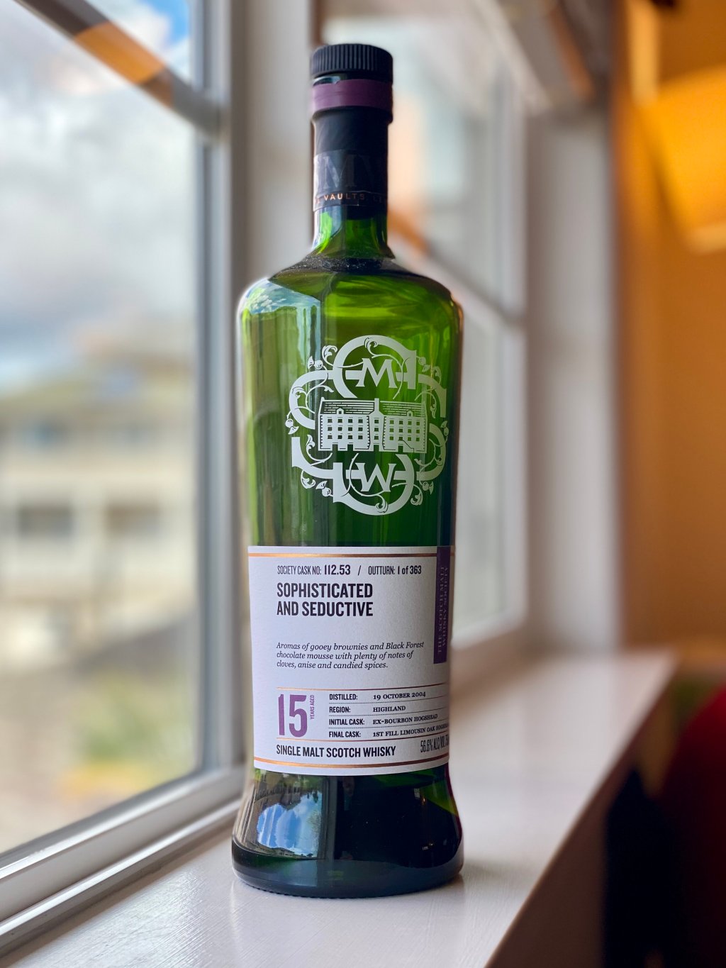 Inchmurrin 15 Year SMWS 112.53 “Sophisticated and&nbsp;seductive”