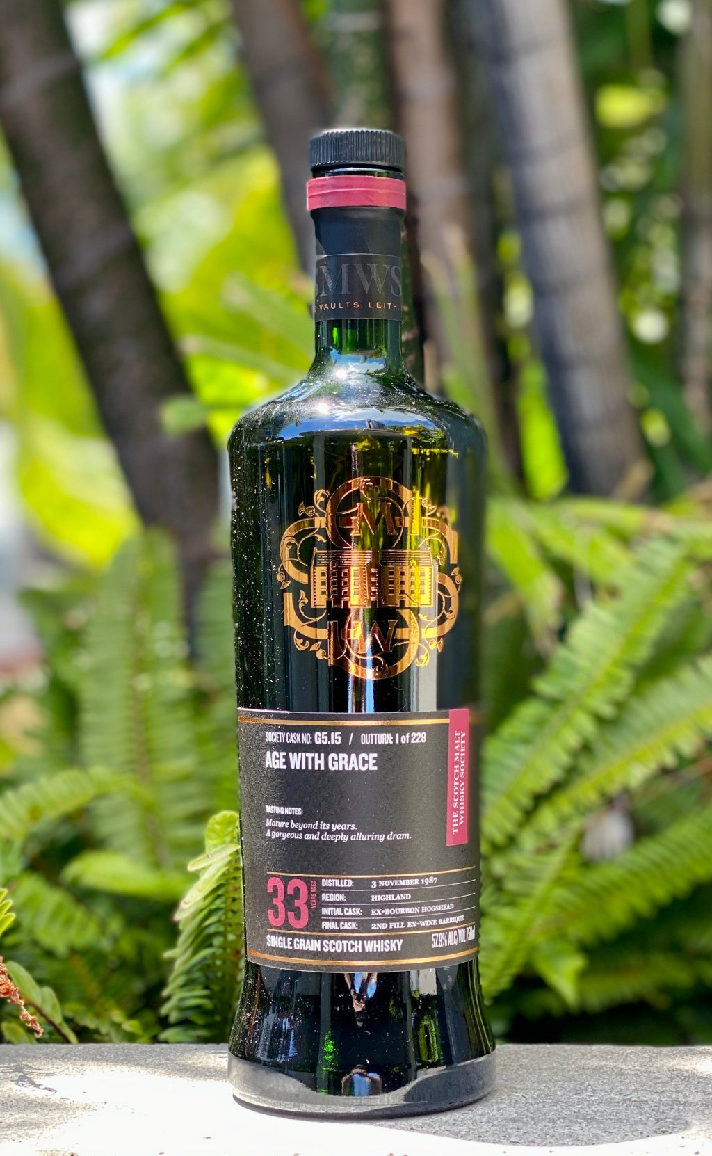 Invergordon 33 Year (1987), SMWS G5.15 “Age with&nbsp;Grace”